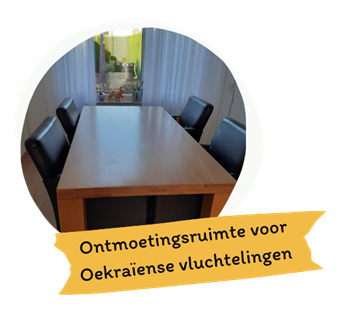 Ontmoetingsruimte voor Oekraïense vluchtelingen